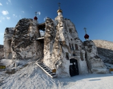 Костомарово, пещеры, монастырь